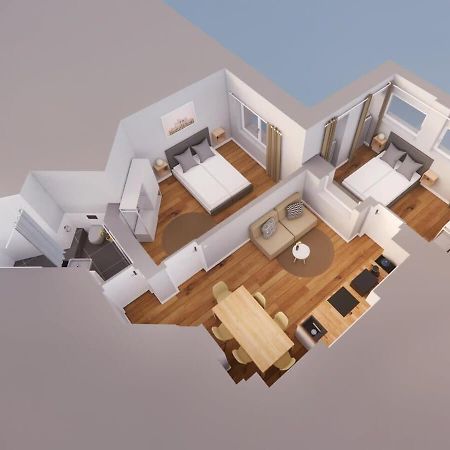 Hamburg City Apartment For 7 Buitenkant foto